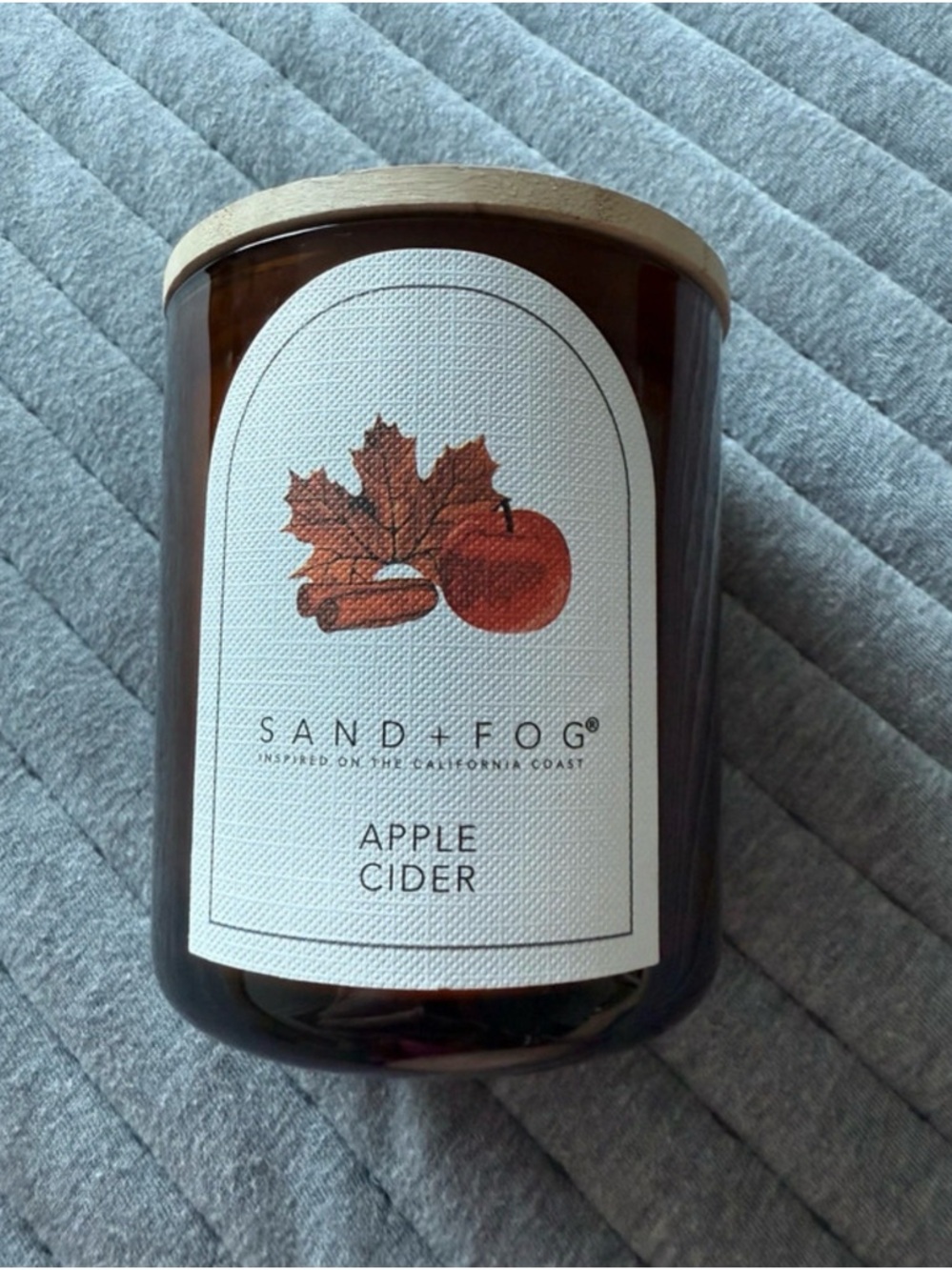 Sand + Fog Apple Cider Scented Candle